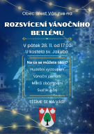 Rozsvícení Vánočního Betlému 2